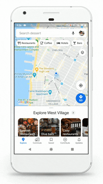 nuova app google maps
